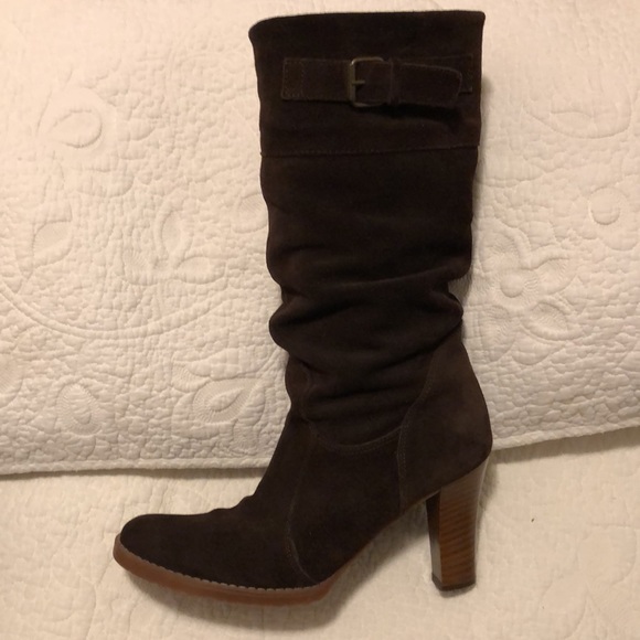 Aldo size 39 (approx 8.5US) brown suede boots - Picture 5 of 11